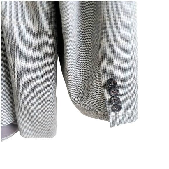 Ralph Lauren Men’s Sportcoat Blazer Silk Wool Blend 52 Regular Gray Multicolor - Picture 7 of 16